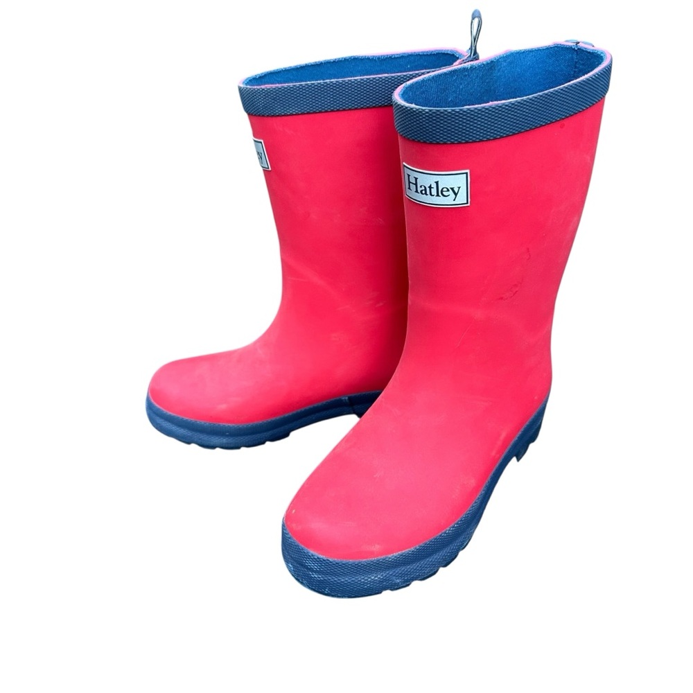 Hatley Kids Pink and Blue Rain Boots